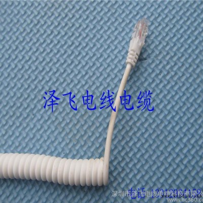 电话听筒线,电话机连接线,曲线连接线,芯电话听筒线,芯听筒线,4芯图3