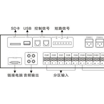 供应美国OSPAL欧斯派DS-3000智能编程控制器 校园广播定时器 超市广播主机