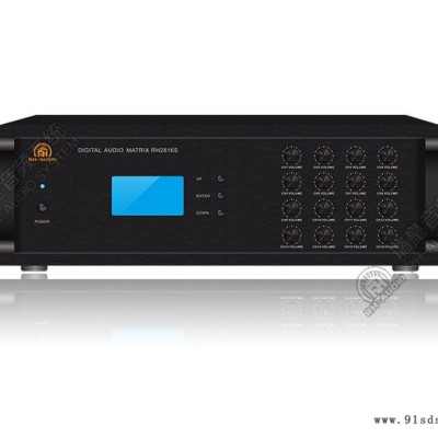 瑞皇RH6008L 数字网络前置放大器（带离线广播功能）数字网络音频系统、智能广播系统、紧急消防广播系统、校园网络广播系