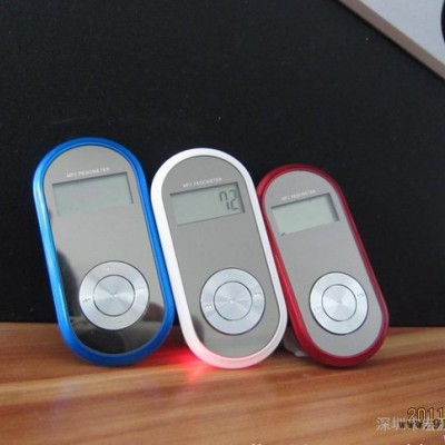 MP3计步器 多功能带耳机插卡计步器促销礼品赠品