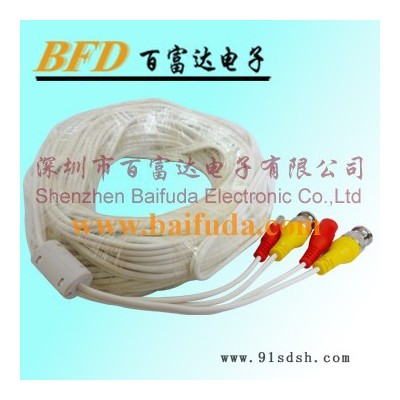 20米监控器延长线 摄像机连接线（BNC+DC）接头 监控视频线图2