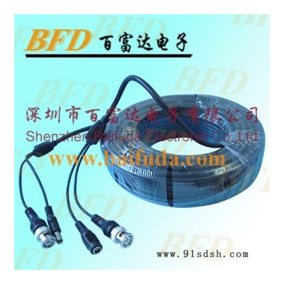 20米监控器延长线 摄像机连接线（BNC+DC）接头 监控视频线图6