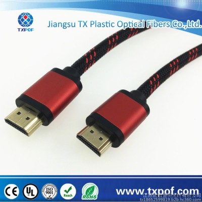 光纤HDMI 1.5m4K音视频线 200m工程布线用HDMI 60HZ 真4K厂家批发