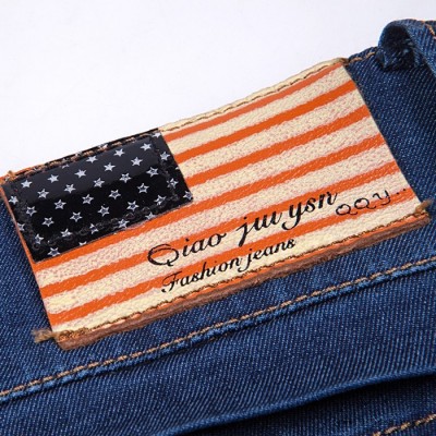 SY尚阳微喇牛仔裤女修身中腰喇叭裤牛仔女裤直筒长阔腿牛仔裤女