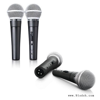 Shure-舒尔-SM58S经典人声话筒舞台人声话筒动圈麦克风话筒卡农线套装图3
