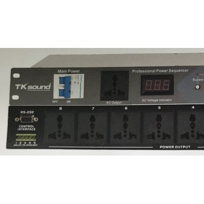 TKsound 泰声 TPS-109 专业电源时序器