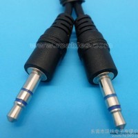 厂价直销**3.5stereo cable 黑色3.5音箱线