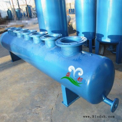 YDFJ-1200安康高承压分集水器 304不锈钢分配器 地源热泵分水器