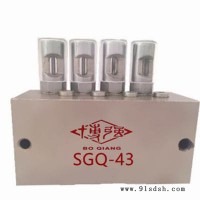 启东分配器博强牌SGQ系列双线给油器SGQ-43给油器SGQ-83S干油给油器启东分配器厂家郑重承诺质保期18个月