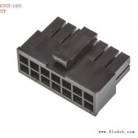 鼎腾发 优势出售原厂莫仕连接器3.0间距线对线或线对板43025系列14孔黑色塑壳43025-1400 MOLEX连接器