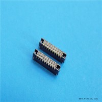 JST0.6MM XSR-36S 0.6MM刺破式连接线束加工 板对线10PIN母座连接器 卧式母座连接器