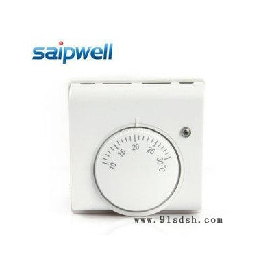 saipwell温控开关SP2000B 旋钮温控器 带灯温控开关