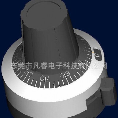 现货  音量旋钮 可调旋钮 多圈电位器旋钮 数字刻度旋钮