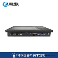 冠泽GZ-101TCX 定制10.1寸电容触摸工控一体机带刷卡