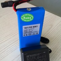瓦特力12V5AH锂电池 12V5A聚合物 12v5000mAh监控 音响 对讲机 扩音机