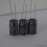 日本红宝石铝电解电容 Rubycon  长寿命品系列  250BXC10M