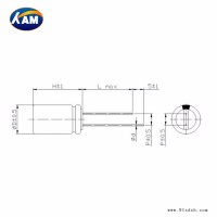 超级电容**2.7V 0.33F_法拉电容器