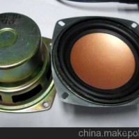 厂家专业生产扬声器 3寸外磁加防磁盖橡皮边 4欧15瓦低音喇叭