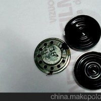 供应1W8欧姆直径20mm铁壳内磁塑膜喇叭