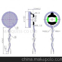 10mm 蓝芽耳机受话器