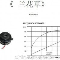 有源压电式蜂鸣器 HYD-4023 音乐声《兰花草》12V 蜂鸣器