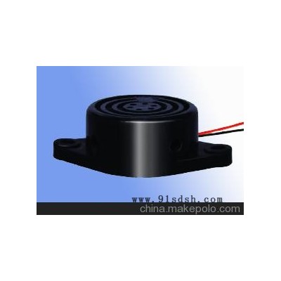 SFM-27-W3016压电式30*16mm3--24V黑壳引线蜂鸣器