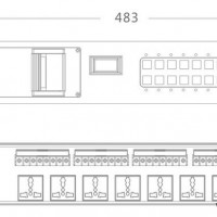 EASTCATO凯图IPCS-0810AV家庭影院控制专用滤波电源控制器，8路通道开关时序器