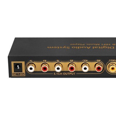 HD851B DTS杜比AC3 5.1音频**转换器DAC 车载/家庭影院/影吧老功放 HDMI分离器 电脑USB声卡图3
