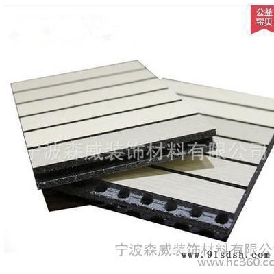 A级防火陶铝吸音板墙面装饰琴房家庭影院录音棚吸声隔音材料定制图1