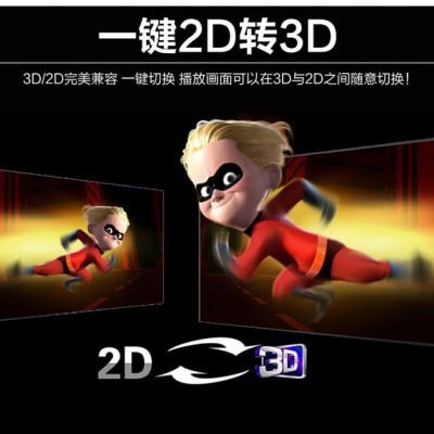广州家庭影院投影机/便携式投影仪报价/微杰电子供图3