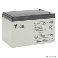 YUCEL蓄电池Y12-12 12V12AH音箱 消防系统电池