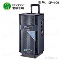 索琴DP-109广场舞音响户外音响10寸拉杆便携式移动音箱插卡播放
