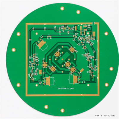 专业生产音箱主板控制PCB电路板 半孔线路板 交期快品质优