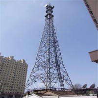 汉中点亮广播电视塔 珠岳 广播电视塔防腐 钢结构广播电视塔