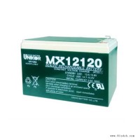 免维护UNIKOR蓄电池MX12120 12V12AH音响 消防后备系统