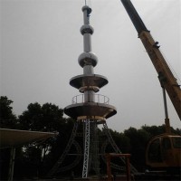 三明广播电视塔厂家 珠岳 广播电视塔防腐 钢结构广播电视塔