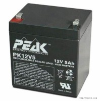 PEAK蓄电池PK12V5 12V5AH精密仪器 音箱 电梯