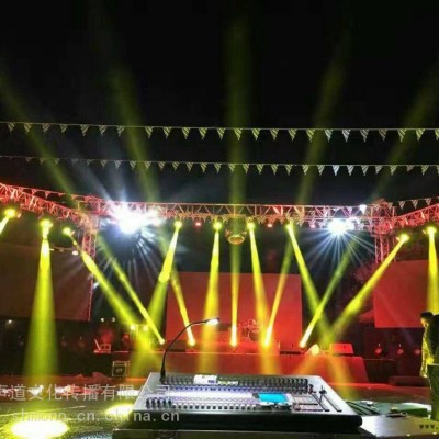 杭州演出效果灯光音箱舞台搭建租赁图1