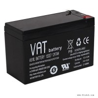 VAT蓄电池12CE7 12V7AH消防系统 音响 电梯