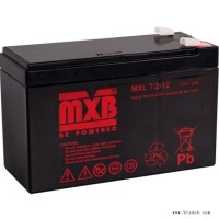 MXB蓄电池MXL7-12 12V7AH音响 电梯 广播系统