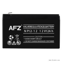 AFZ蓄电池NP12-12 12V12AH消防系统 UPS电源 音响电瓶