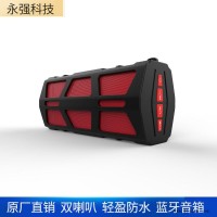 厂家直销  防水蓝牙音箱    便携双喇叭音响