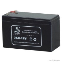 Masterlion蓄电池7AH-12V雄狮蓄电池12V7AH电梯 音响 消防系统应用