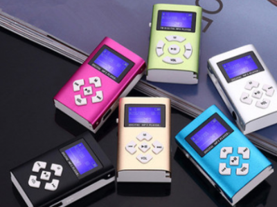 新款二代有屏插卡MP3 金属铝壳运动mp3 迷你播放器 可定制LOGO