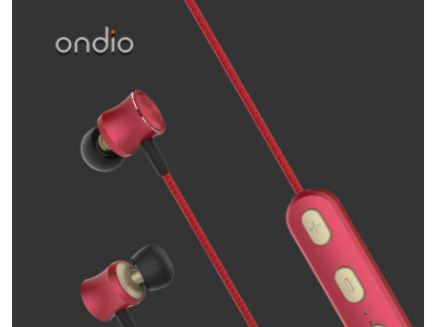 ondio Y80英国CSR或BK芯片运动蓝牙耳机磁吸一拖二通用立体声耳机