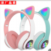 猫耳朵耳机 头戴式跨境热消STN-28少女卡通萌系猫耳卡通耳机现货