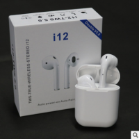 源头厂家i12蓝牙耳机5.0新款马卡龙彩色inpods12运动无线蓝牙耳机