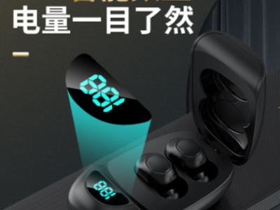 跨境新款S5 蓝牙耳机 无线 触摸游戏通话厂家私模 tws蓝牙耳机5.0