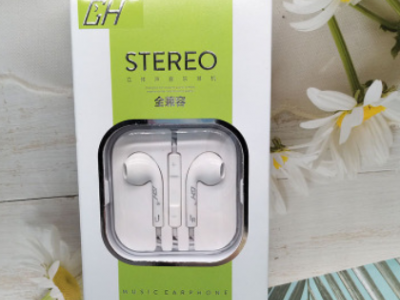 现货上新GH D5半入耳式调音通话音乐手机耳机适用3.5mm圆孔手机
