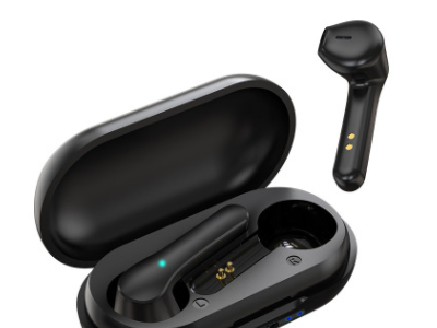 亚马逊新款私模JS37蓝牙耳机 5.0无线入耳双耳触摸 工厂直销